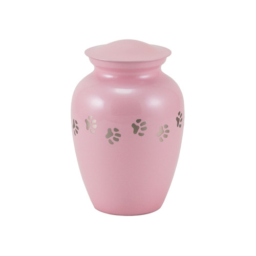 Classic Paw Pearl Pink, Small Urn