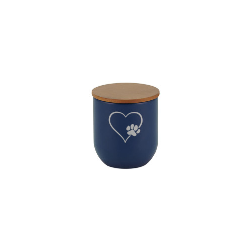 Discover Blue Metal Urn, Petite - Case of 12