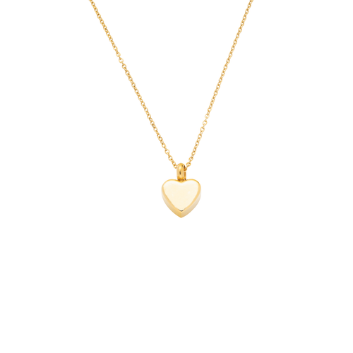 The Claire Cremation Necklace in Gold - product view 1