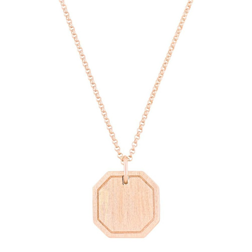 The Melissa Cremation Necklace in Stainless Steel / Rose Gold - product view 1