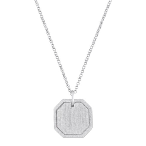 The Melissa Cremation Necklace in Sterling Silver / Silver - product view 1