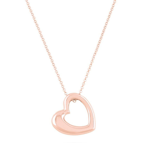 The Audrey Cremation Necklace in Stainless Steel / Rose Gold - product view 1