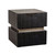 The Shelton Urn in Rich Black - product view 1