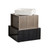 The Shelton Urn in Rich Black - product view 2