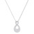The Forever Cremation Necklace in Silver - product view 2