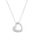 The Audrey Cremation Necklace in Stainless Steel / Silver - product view 1