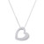The Audrey Cremation Necklace in Stainless Steel / Silver - product view 2