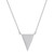 The Poly Cremation Necklace in Stainless Steel / Silver - product view 3