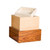 The Shelton Urn in Brown - product view 2