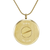 The Bella Photo Cremation Necklace in Gold - product view 3