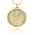 The Bella Photo Cremation Necklace in Gold - product view 4