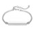 The Pillar Cremation Bracelet in Silver - product view 1