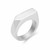 The Pillar Cremation Ring in Silver - product view 1