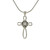 Pewter Pendant Infinity Cross