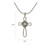 Pewter Pendant Infinity Cross