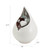 Eden Teardrop White, Full Size Urn