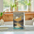 Life Canvas Mountain Landscape Pewter, Full Size Urn