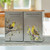 Life Canvas Birds Pewter, Companion Urn Left Side