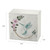 Monumental Memorials Hummingbird Teal White