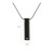 Onyx Cylinder w/cubic zirconia