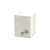 Monumental Memorials Pet Paws Blue Inlay, White