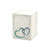 Monumental Memorials Pet Hearts Blue, White