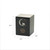Monumental Memorials Pet Cat Moon Pink Inlay, Black