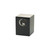 Monumental Memorials Pet Cat Moon Pink Inlay, Black