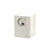Monumental Memorials Pet Cat Moon Pink Inlay, White