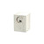 Monumental Memorials Pet Cat Moon Pink Inlay, White