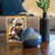 Adoring Heart Indigo, Extra Small Urn