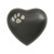 Classic Paw Slate Heart Keepsake