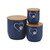 Discover Blue Metal Urn, Petite - Case of 12
