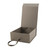 Foldable Box Gray, Extra Small - Case of 40