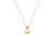 The Claire Cremation Necklace in Rose Gold - product view 1
