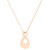 The Forever Cremation Necklace in Rose Gold - product view 2