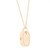 The Melissa Cremation Necklace in Stainless Steel / Gold - product view 2