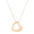The Audrey Cremation Necklace in Stainless Steel / Gold - product view 2