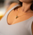 The Poly Cremation Necklace in Stainless Steel / Gold - product view 4