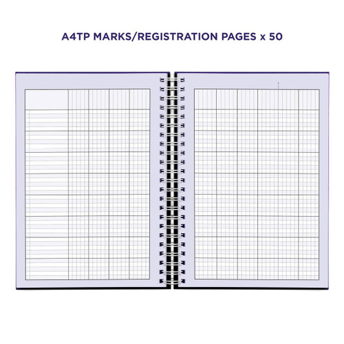 Example pages from a Pirongs Teacher Planner, showing marks and registration pages Example pages from a Pirongs Teacher Planner, showing marks and registration pages