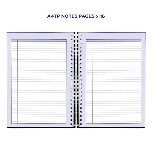 Example pages from a Pirongs Teacher Planner, showing notes pages Example pages from a Pirongs Teacher Planner, showing notes pages