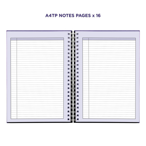 Example pages from a Pirongs Teacher Planner, showing notes pages Example pages from a Pirongs Teacher Planner, showing notes pages