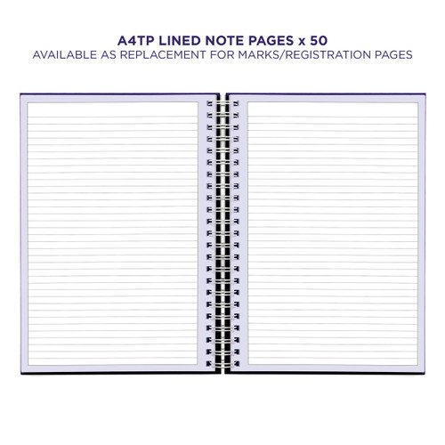 Example pages from a Pirongs Teacher Planner, showing replacement notes pages Example pages from a Pirongs Teacher Planner, showing replacement notes pages