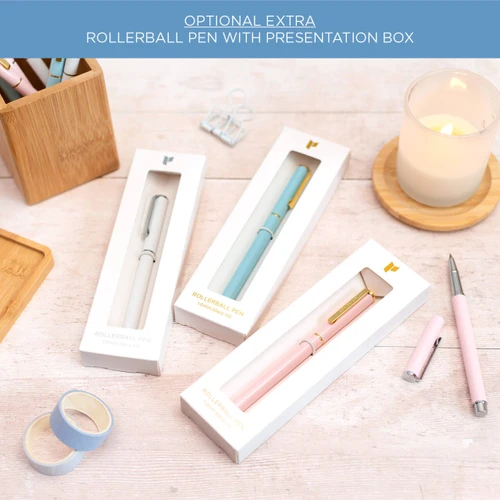 Pirongs Teacher Planner with optional extra of rollerball pen with presentation box