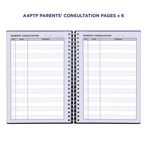 Example pages from a Pirongs Primary Teacher Planner, showing notes pages Example pages from a Pirongs Primary Teacher Planner, showing notes pages
