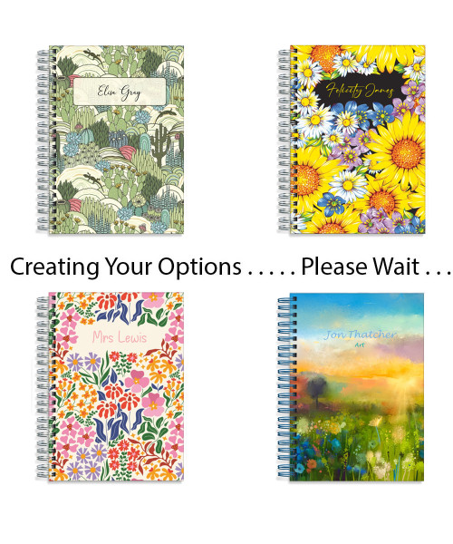 Designer Notebooks - Fresh Floral