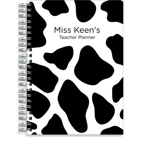 Designer Teacher Planners - Cow Print Designer Teacher Planners - Cow Print