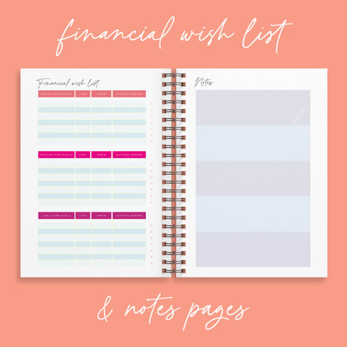 Designer Life Planners - Coloured Marble Designer Life Planners - Coloured Marble