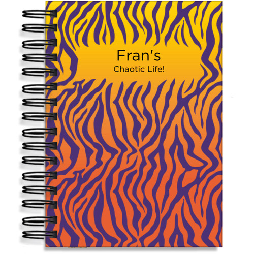 Designer Life Planners - Tiger Print Designer Life Planners - Tiger Print