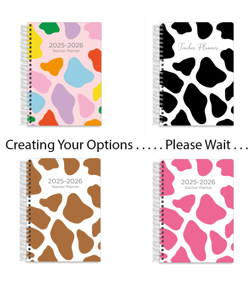 Designer Notebooks - Cow Print Designer Notebooks - Cow Print